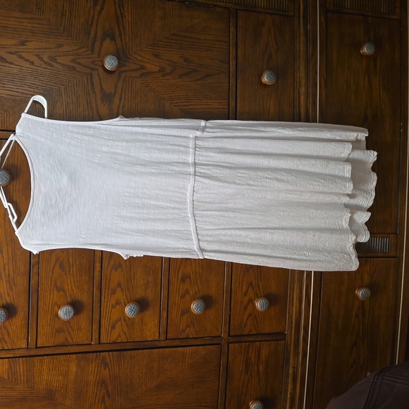 Joe Fresh White sleeveless dress with knitted upper body size 1X - Picture 4 of 5